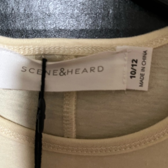 Scene & Heard Ivory shirt 10/12 NWT - Picture 3 of 6
